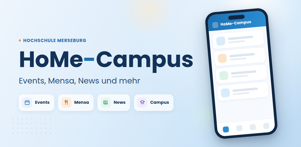 HoMe-Campus – Events, Mensa, News und mehr